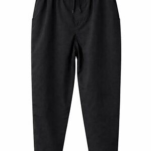 Chef Designs Black Chef Pants 3XL Elastic Waist Drawstring Workwear